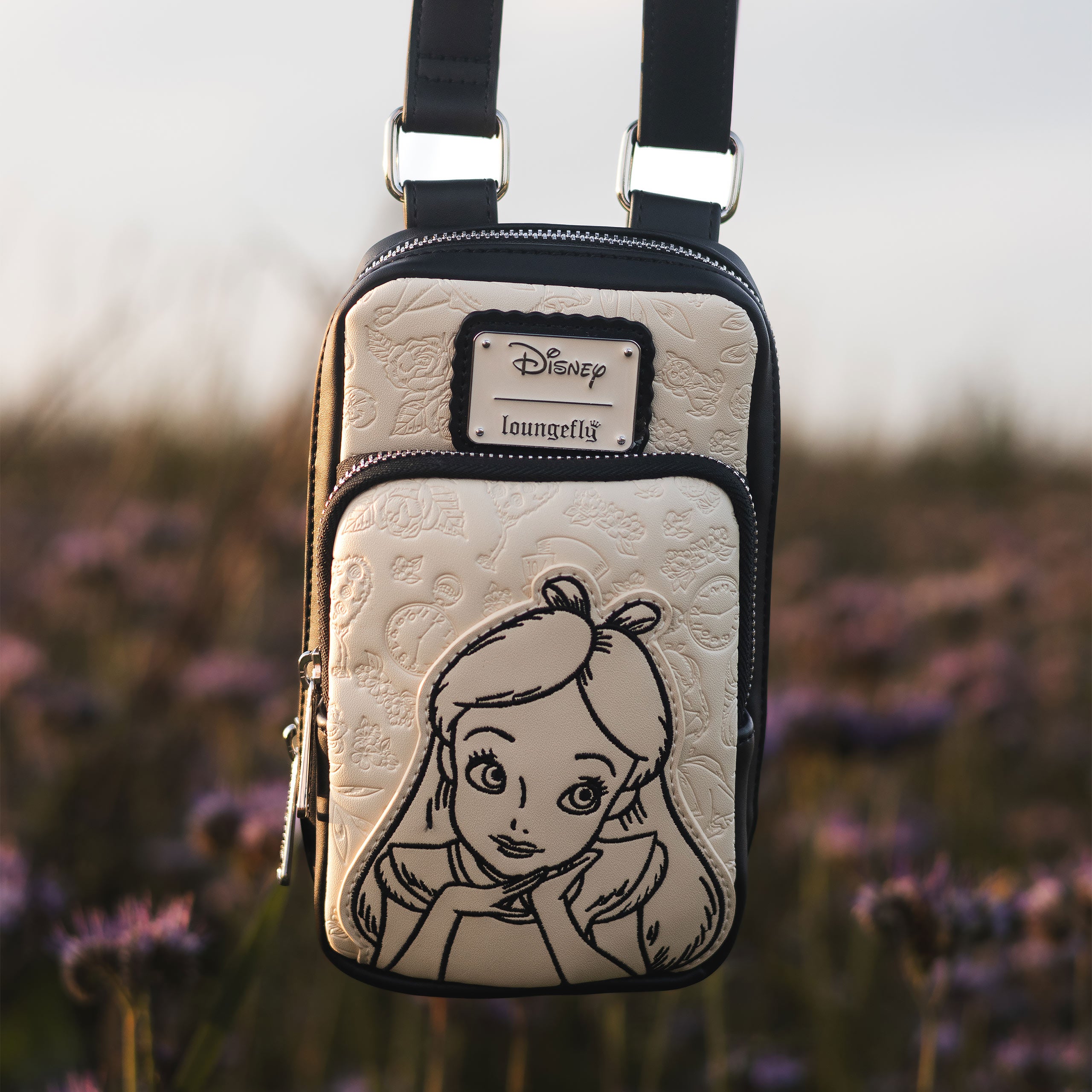 Product image Alice in Wonderland - Floral Crossbody Bag with Wallet