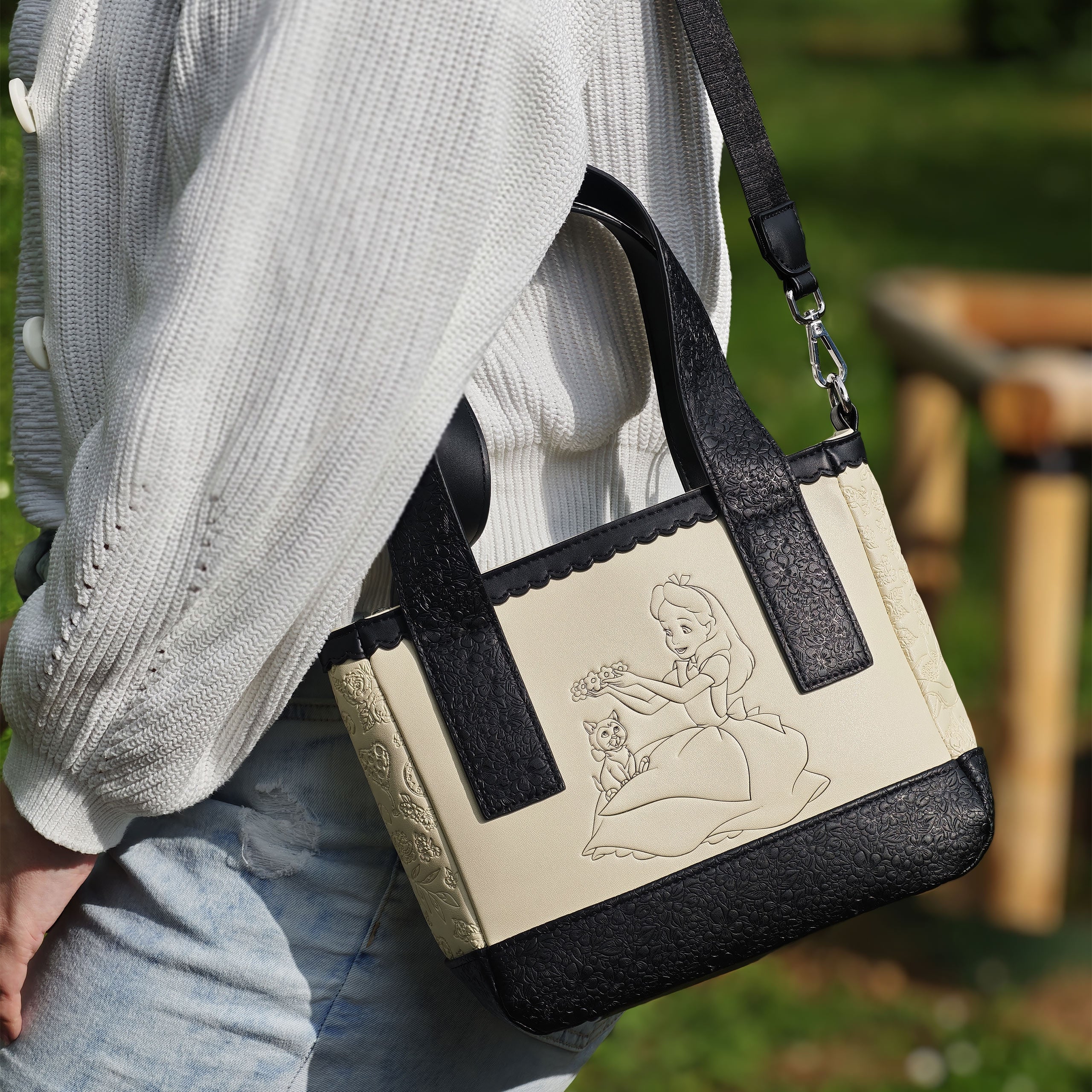Product image Alice in Wonderland - Floral Mini Crossbody Bag