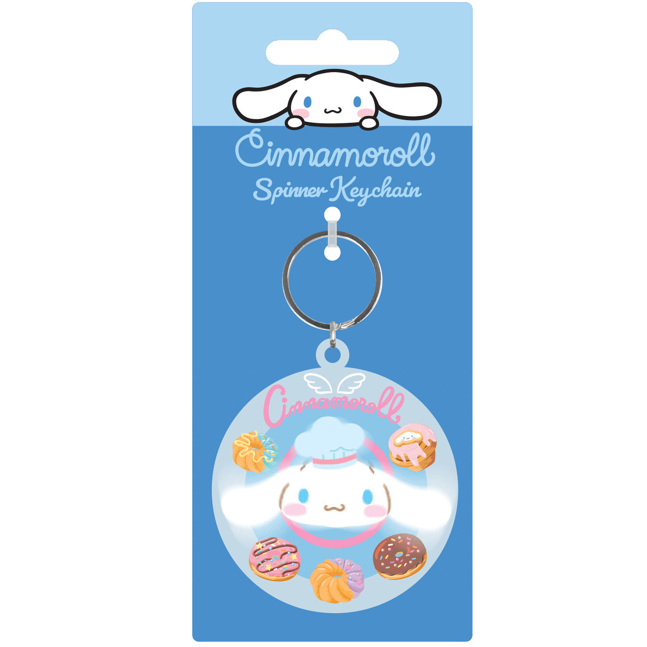 Product image Hello Kitty & Friends - Cinnamoroll Cake Spinner Keychain