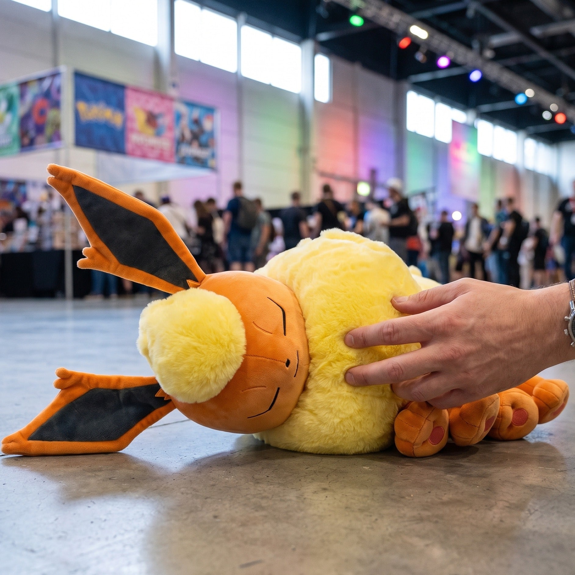 Product image Pokémon - Flareon Plush Figure Sleeping