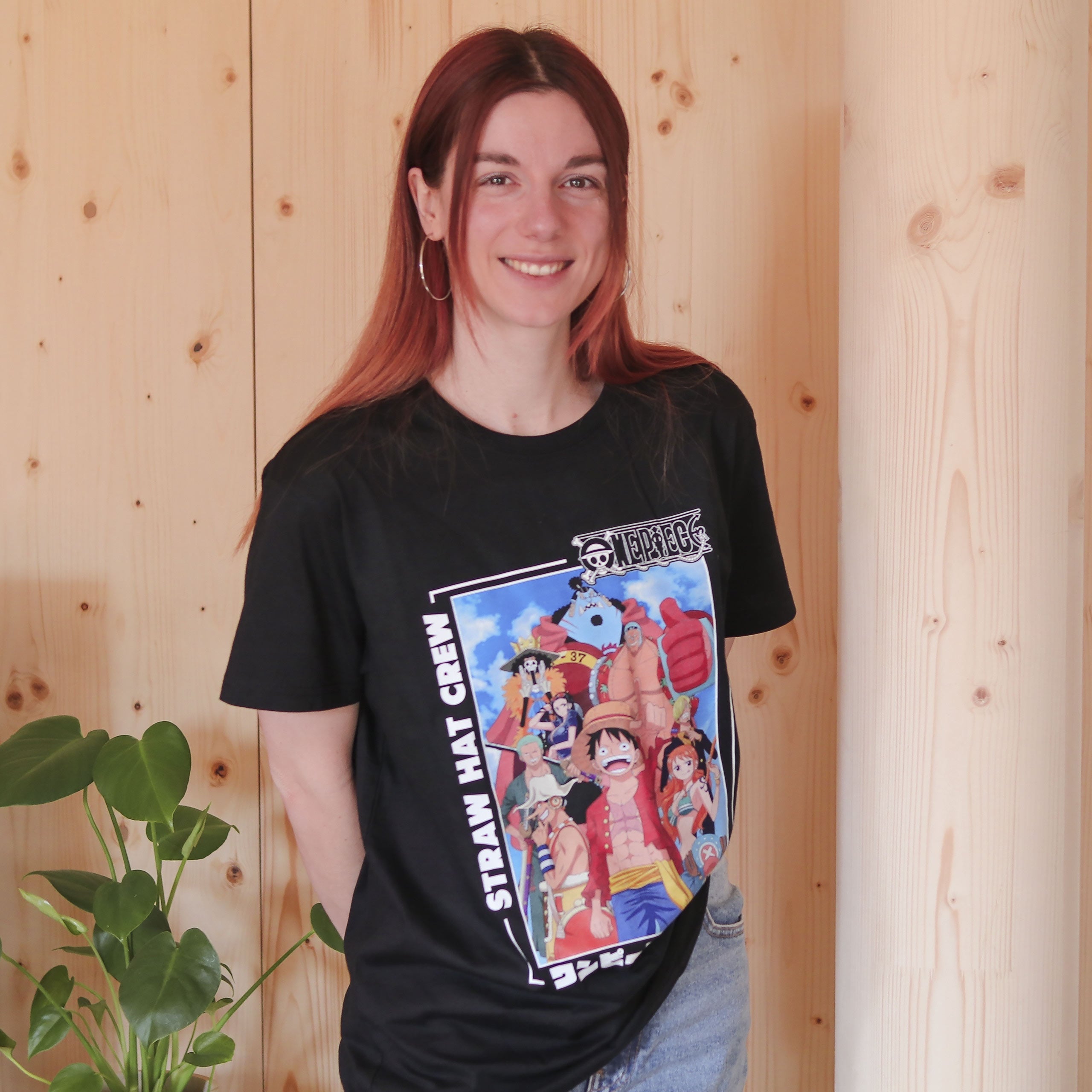 Product image One Piece - Straw Hat Pirate Crew T-Shirt Black