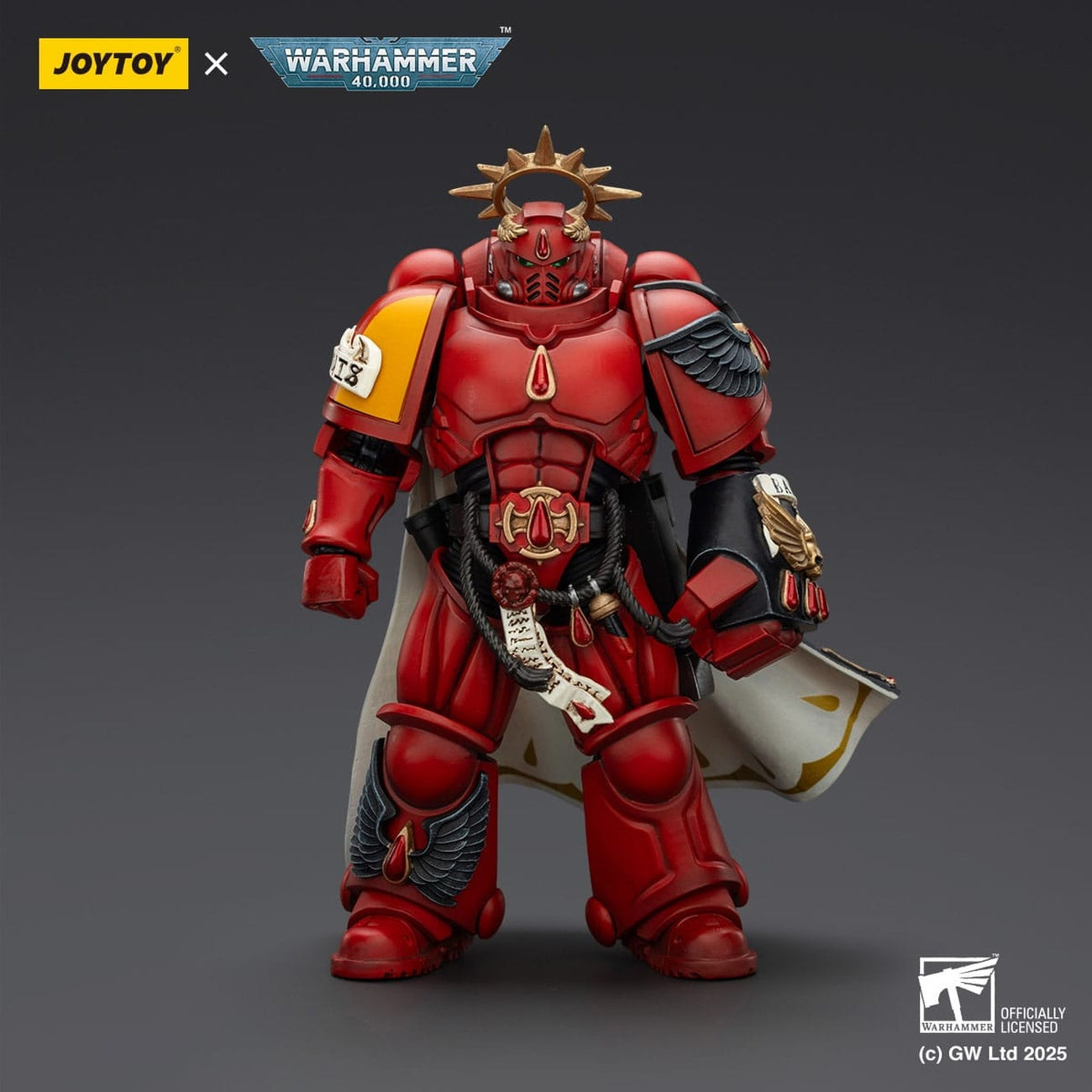 Product image Warhammer 40k: Combat Patrol Blood Angels - Captain with Inferno Pistol & Power Fist Action Figure 20cm