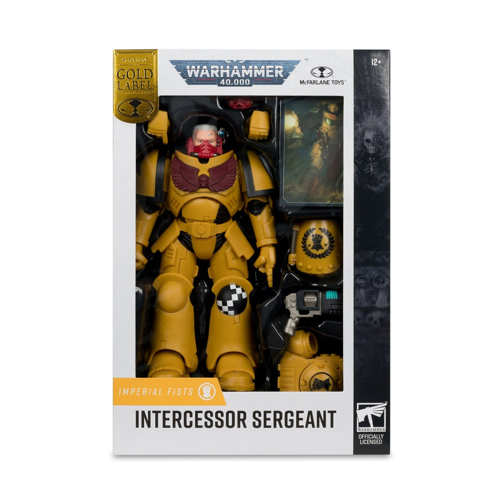 Product image Warhammer 40k - Intercessor Sergeant (Imperial Fist) (Gold Label) Action Figure 18cm