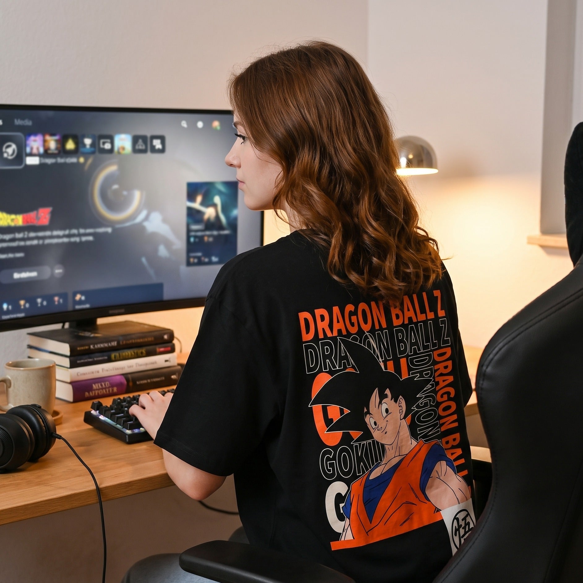 Product image Dragon Ball Z - Goku Oversize T-Shirt Black