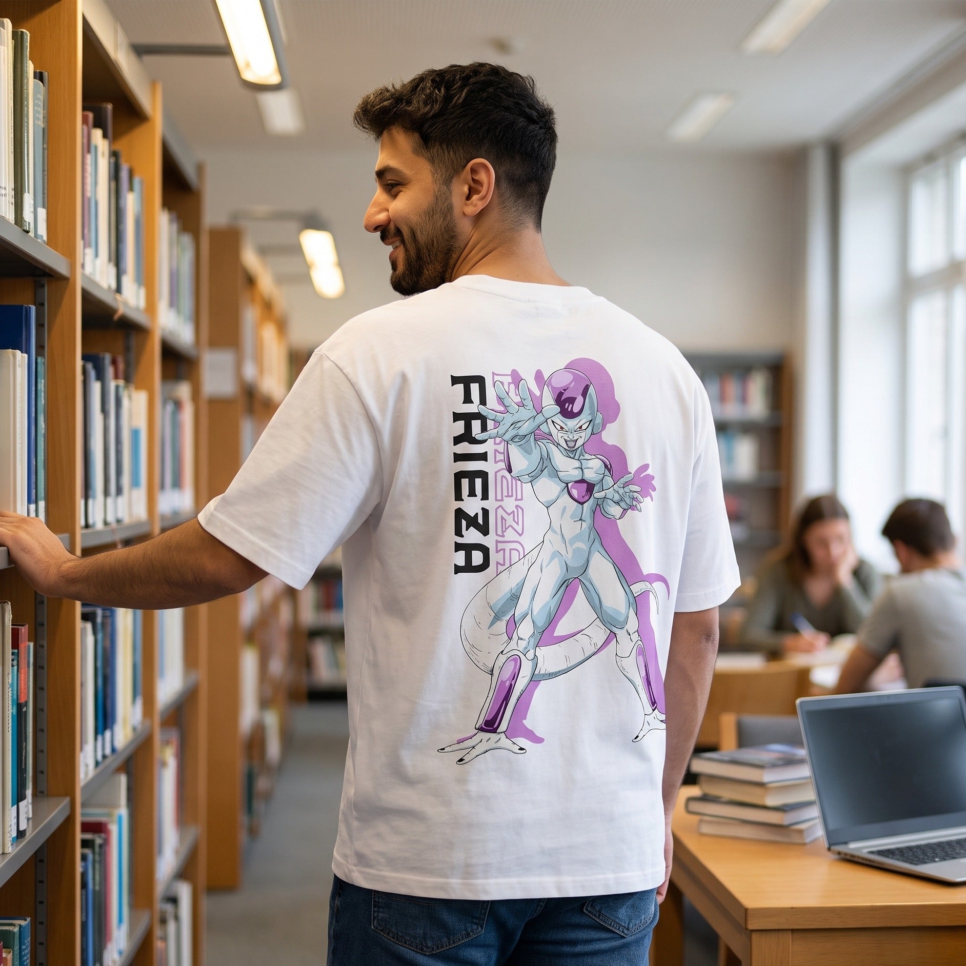 Product image Dragon Ball Z - Frieza Oversized T-Shirt white