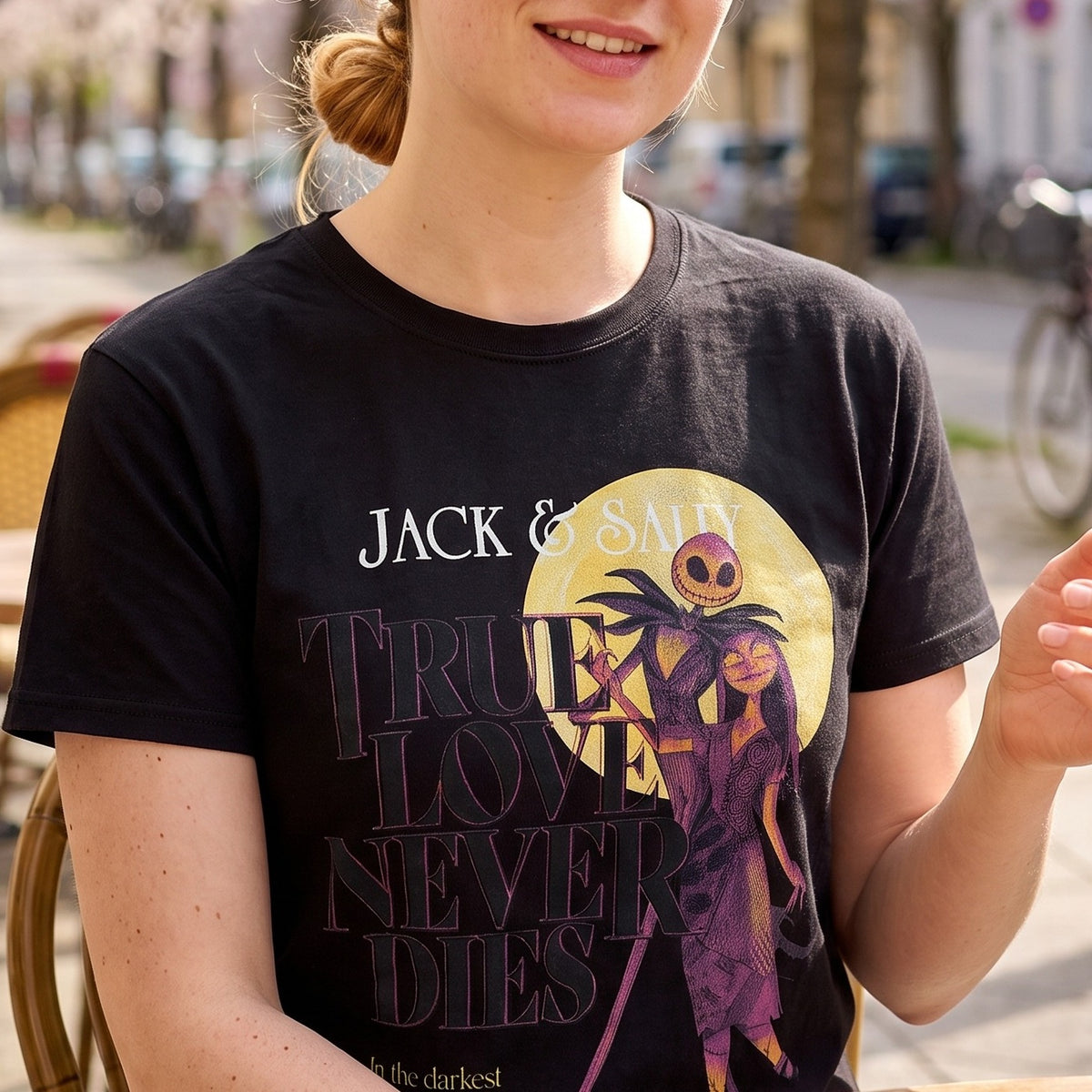 Product image Nightmare Before Christmas - True Love Never Dies T-Shirt black