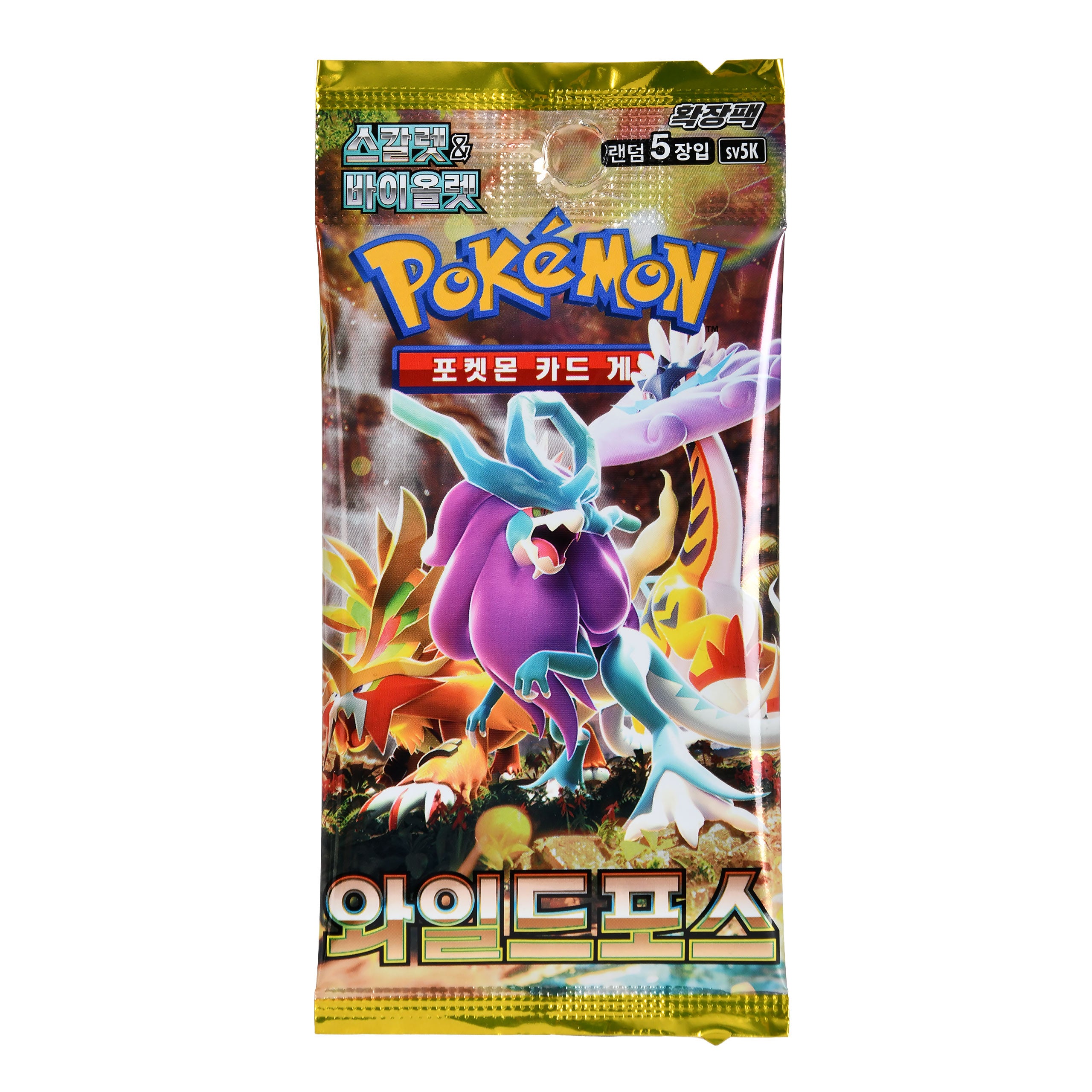 Product image Pokémon - Wild Force (SV5K) Trading Card Booster Korean Version
