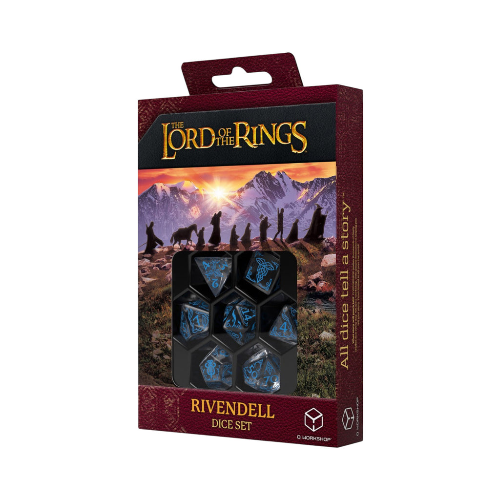 Product image The Lord of the Rings - Rivendell Water RPG Dice Set 7 pcs