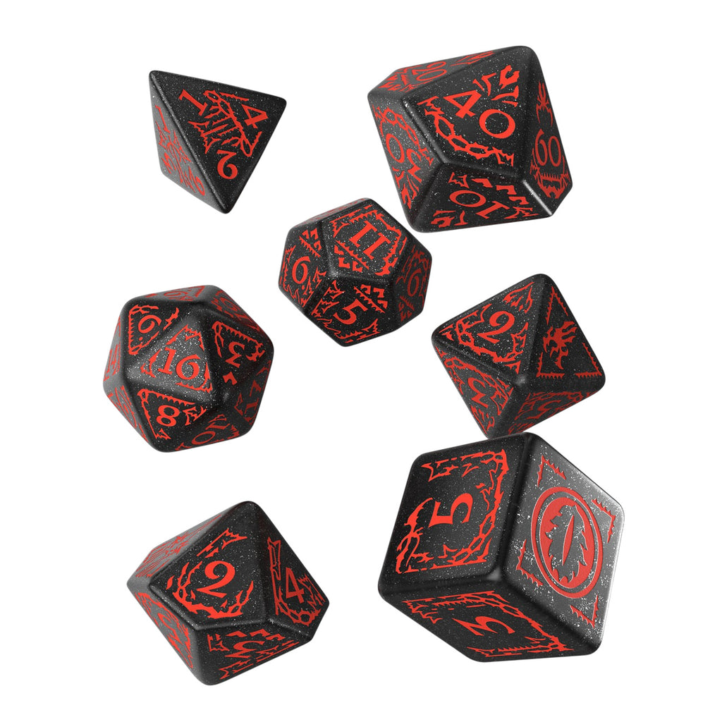 Product image The Lord of the Rings - Mordor RPG Dice Set (7 pcs)