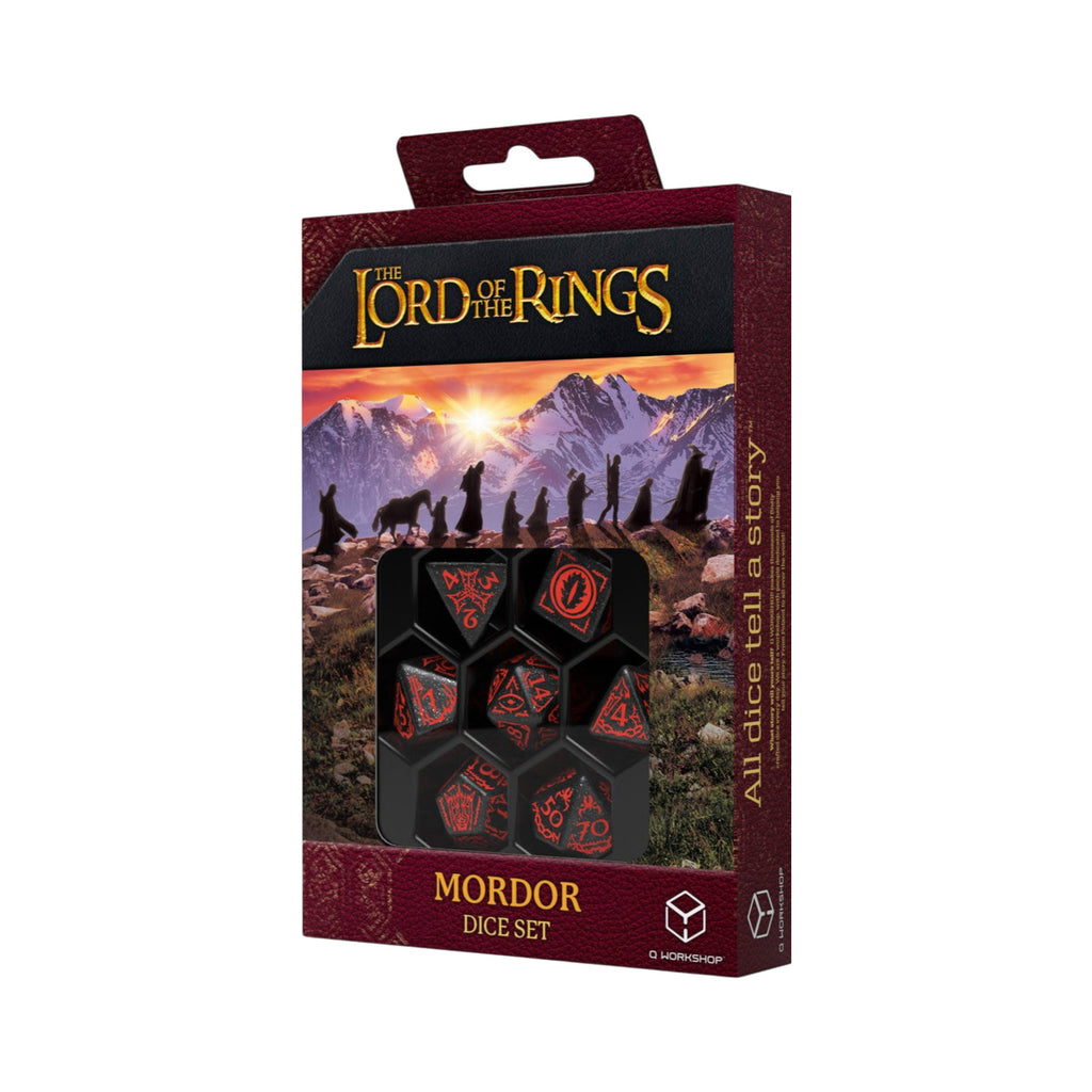 Product image The Lord of the Rings - Mordor RPG Dice Set (7 pcs)