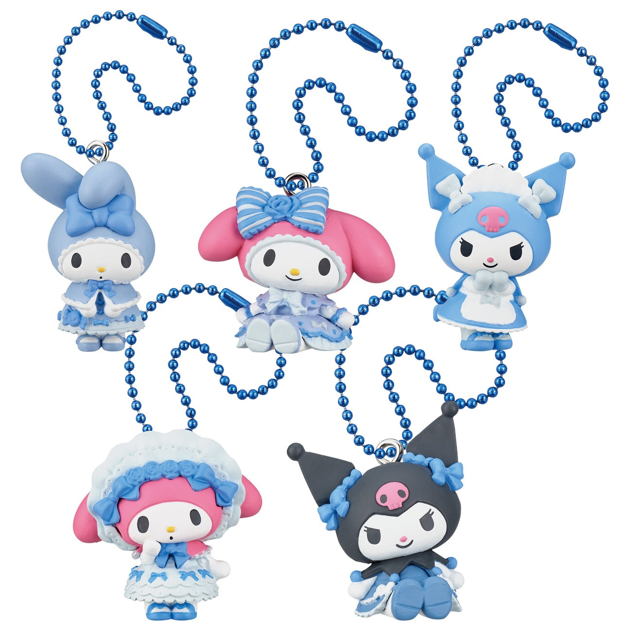 Product image Sanrio - My Melody and Kuromi Sweet Lolita Mystery Twinchees Keychain