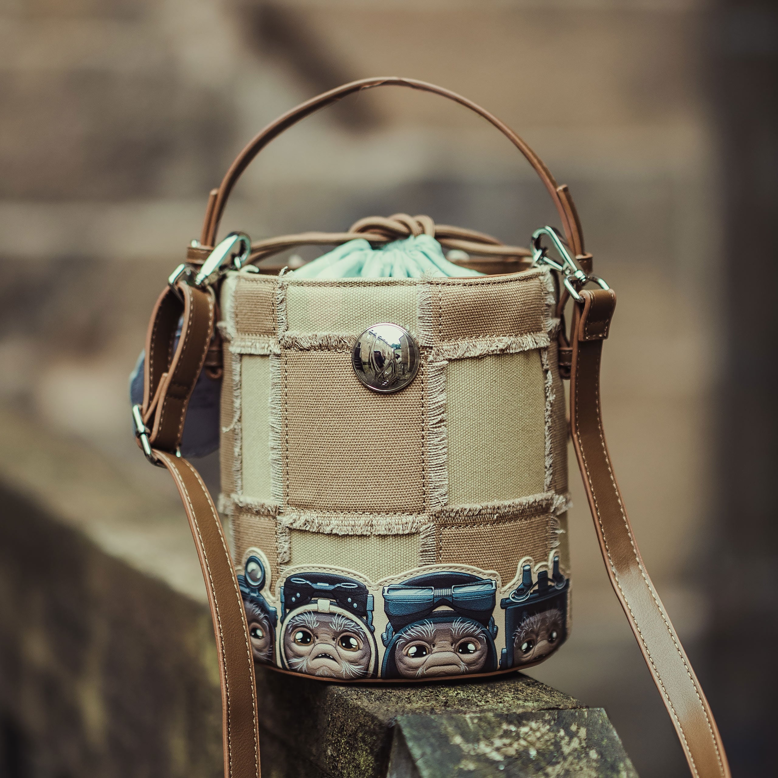 Product image Grogu and Anzellan Crossbody Bag - Star Wars The Mandalorian