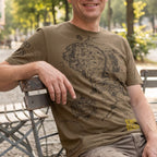 Product image The Lord of the Rings - Middle-earth Map T-Shirt brown