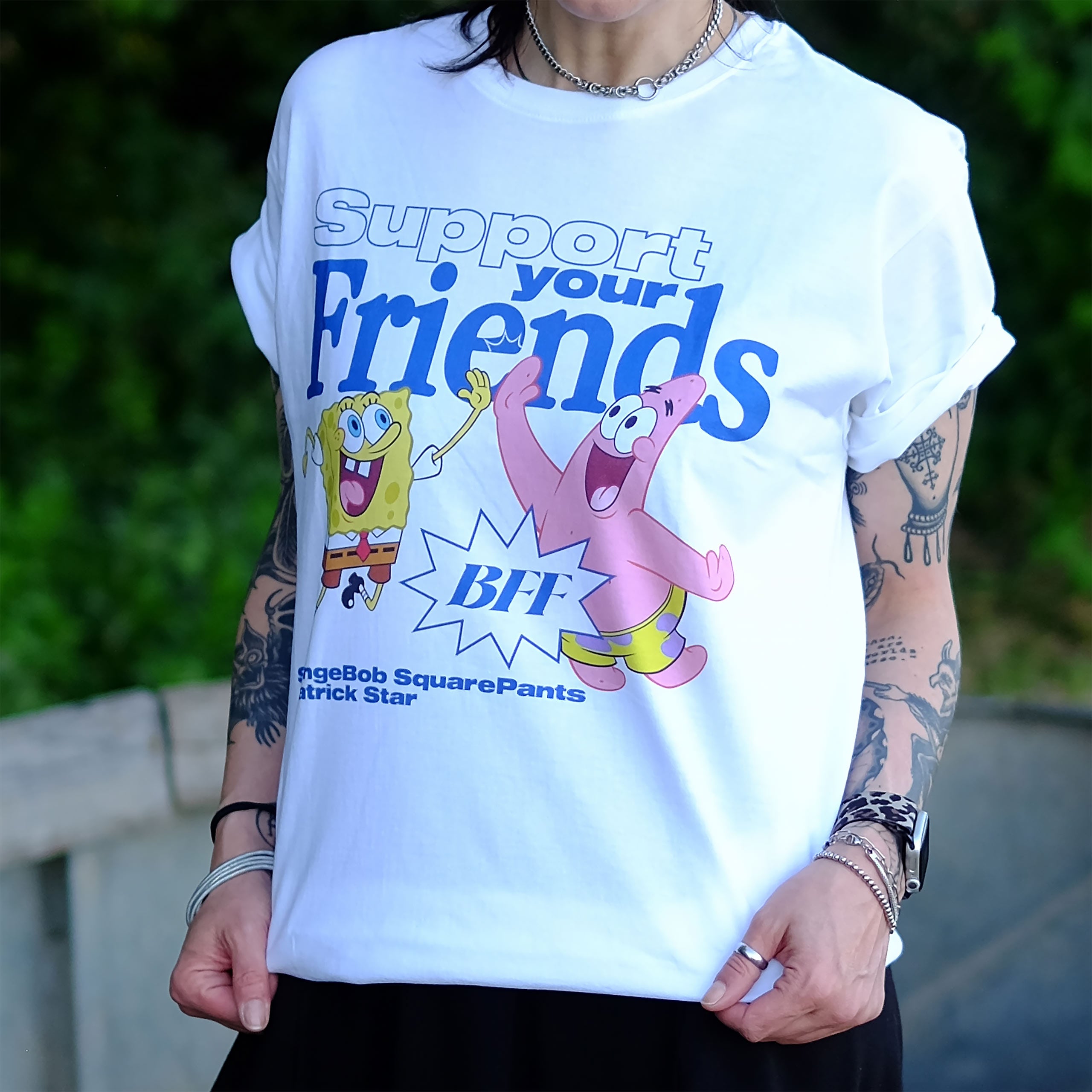 Product image SpongeBob and Patrick Support Your Friends T-Shirt