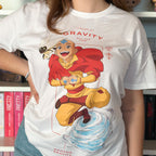 Product image Avatar – Aang Laugh at Gravity T-Shirt white