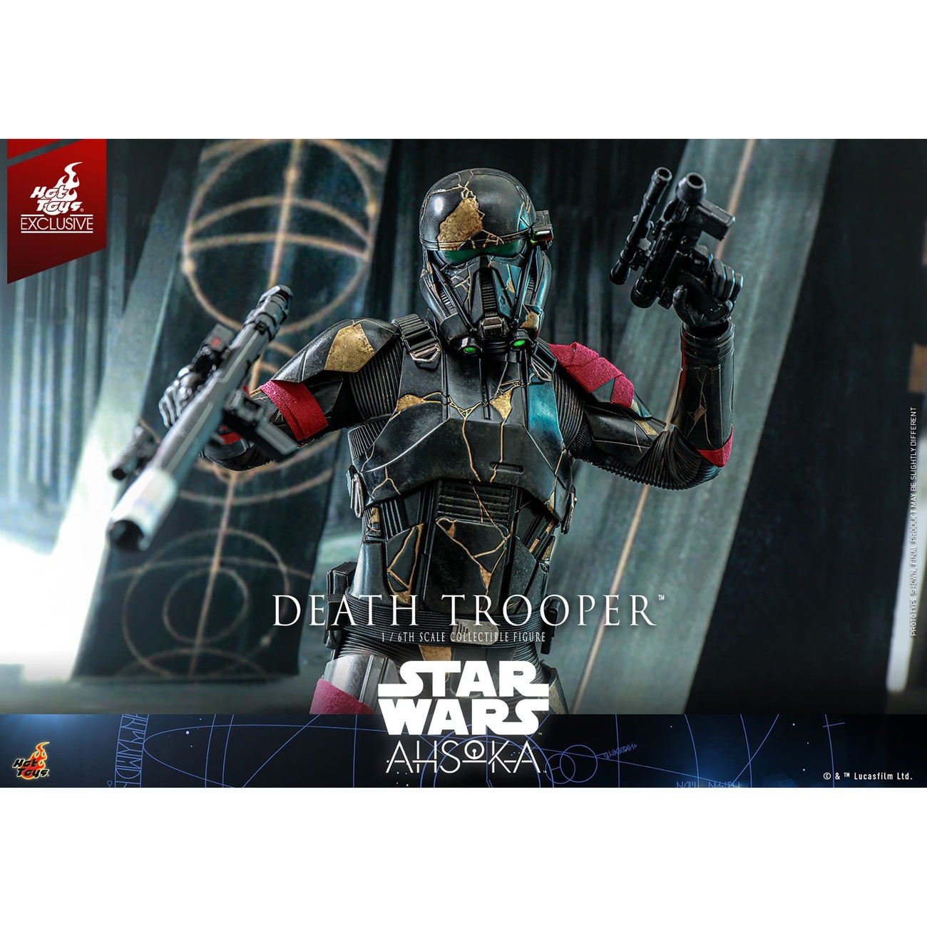 Product image Star Wars: Ahsoka - Death Trooper Masterpiece 1:6 Scale Action Figure