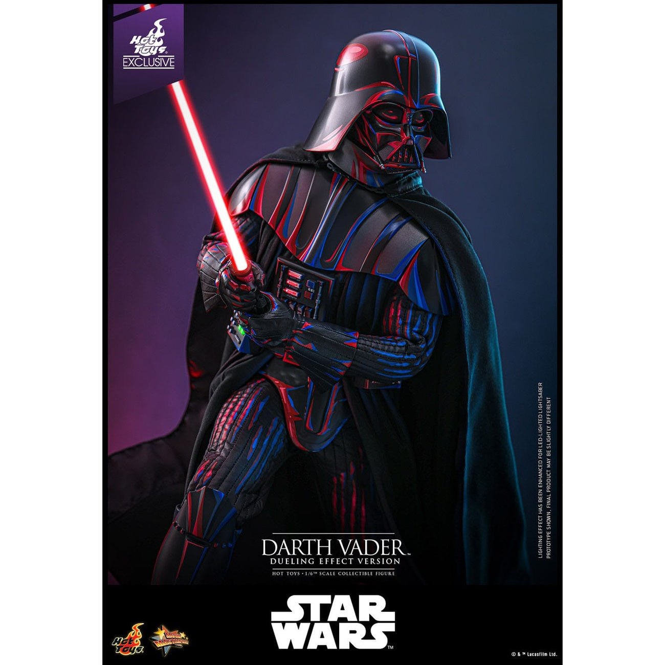 Product image Star Wars - Darth Vader Masterpiece 1:6 Action Figure Dueling Effect Version Exclusive
