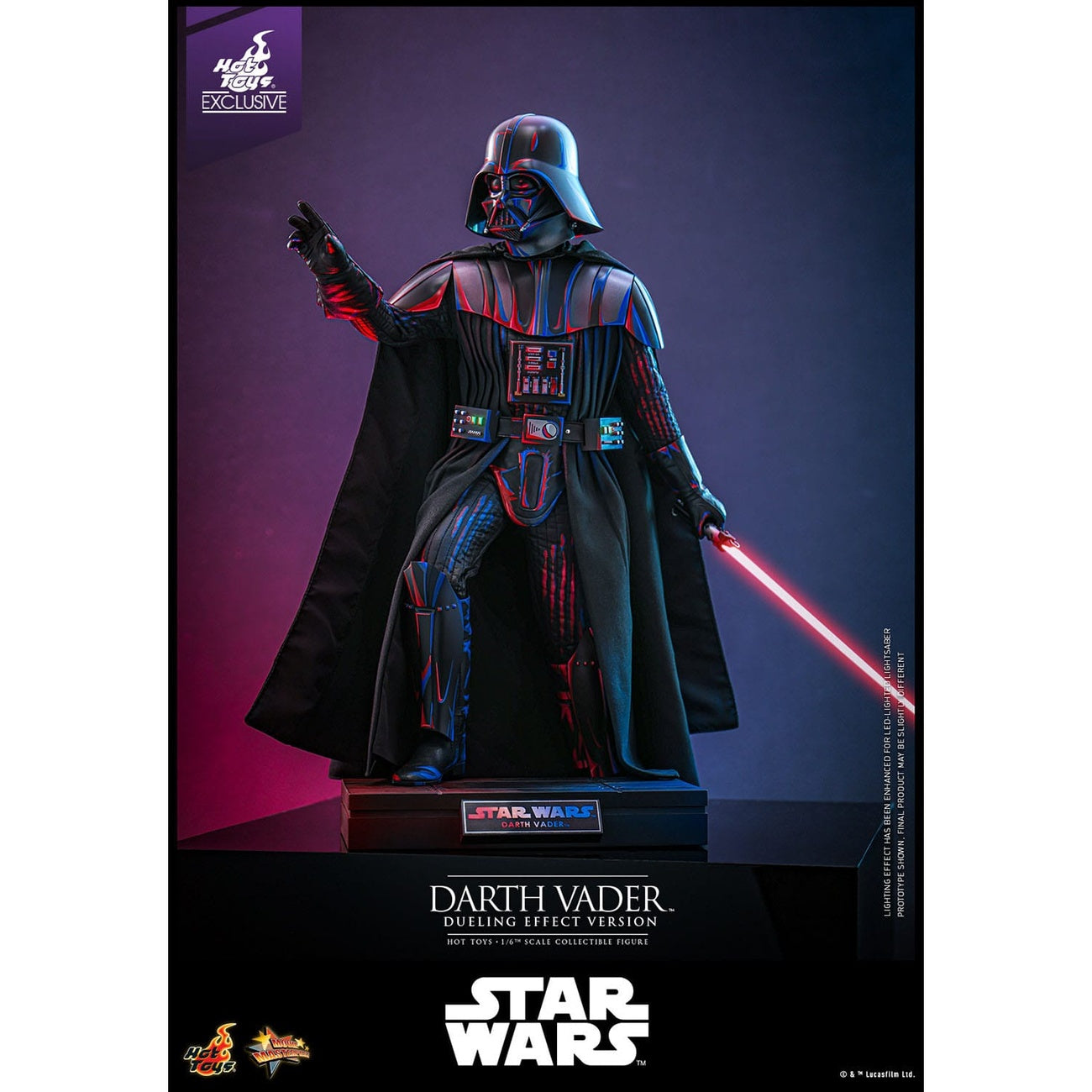 Product image Star Wars - Darth Vader Masterpiece 1:6 Action Figure Dueling Effect Version Exclusive