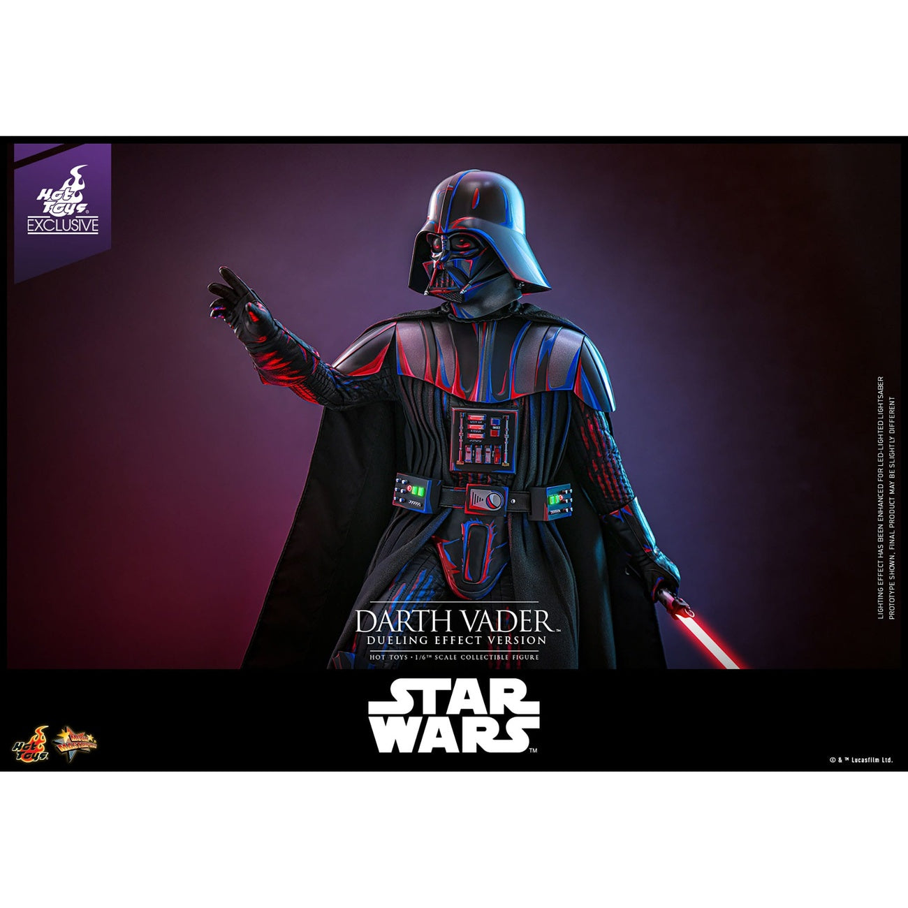 Product image Star Wars - Darth Vader Masterpiece 1:6 Action Figure Dueling Effect Version Exclusive