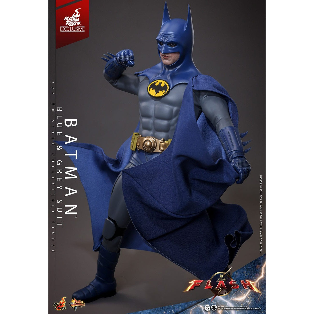 Product image The Flash - Batman Masterpiece Action Figure 1:6 Blue & Grey Suit Limited Edition
