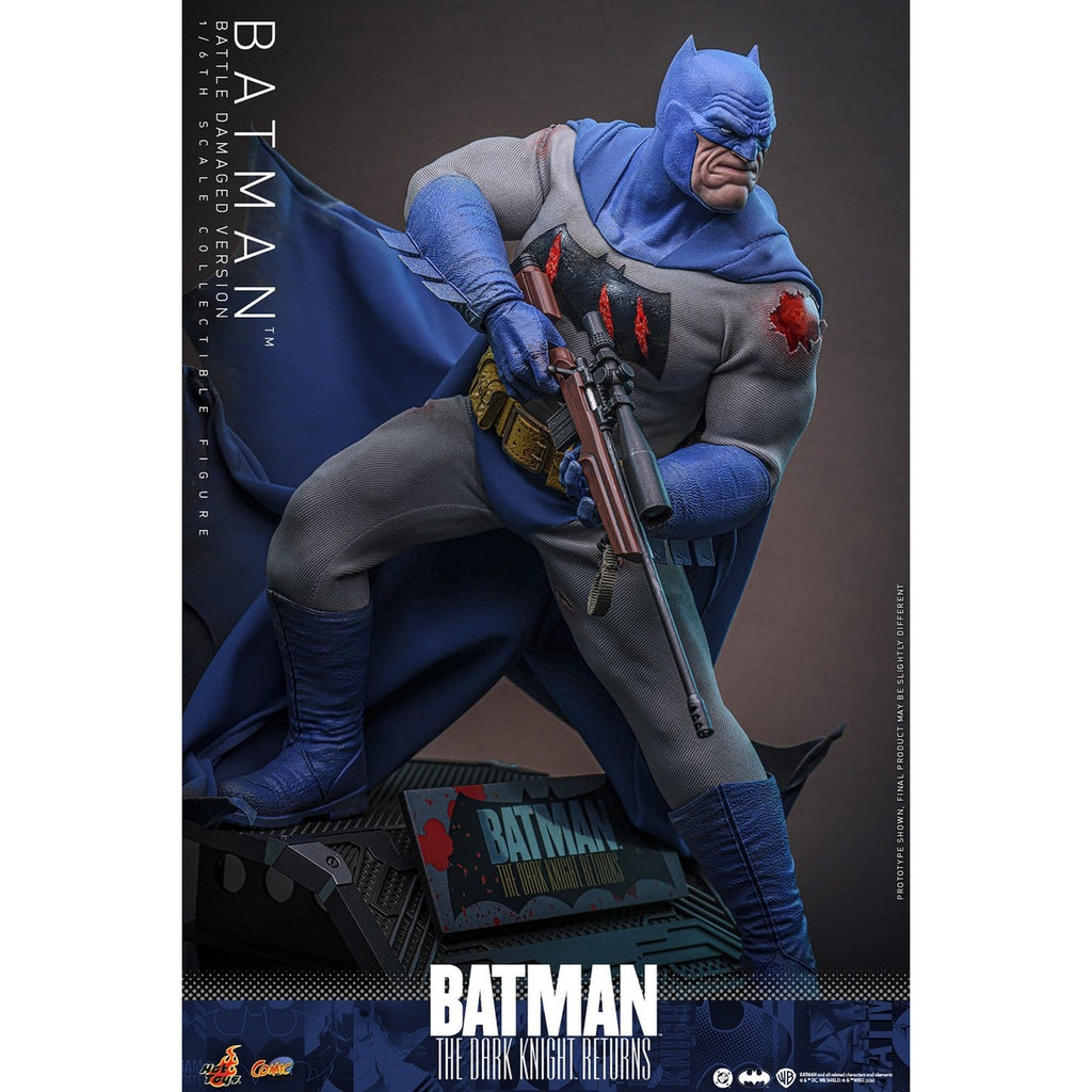 Product image Batman: The Dark Knight Returns - Batman Masterpiece Action Figure 1:6 Battle Damaged Version