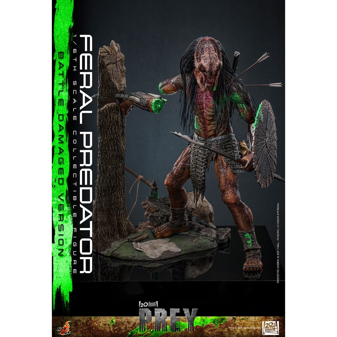 Product image Prey - Feral Predator Action Figure 1:6 Battle Damaged Version