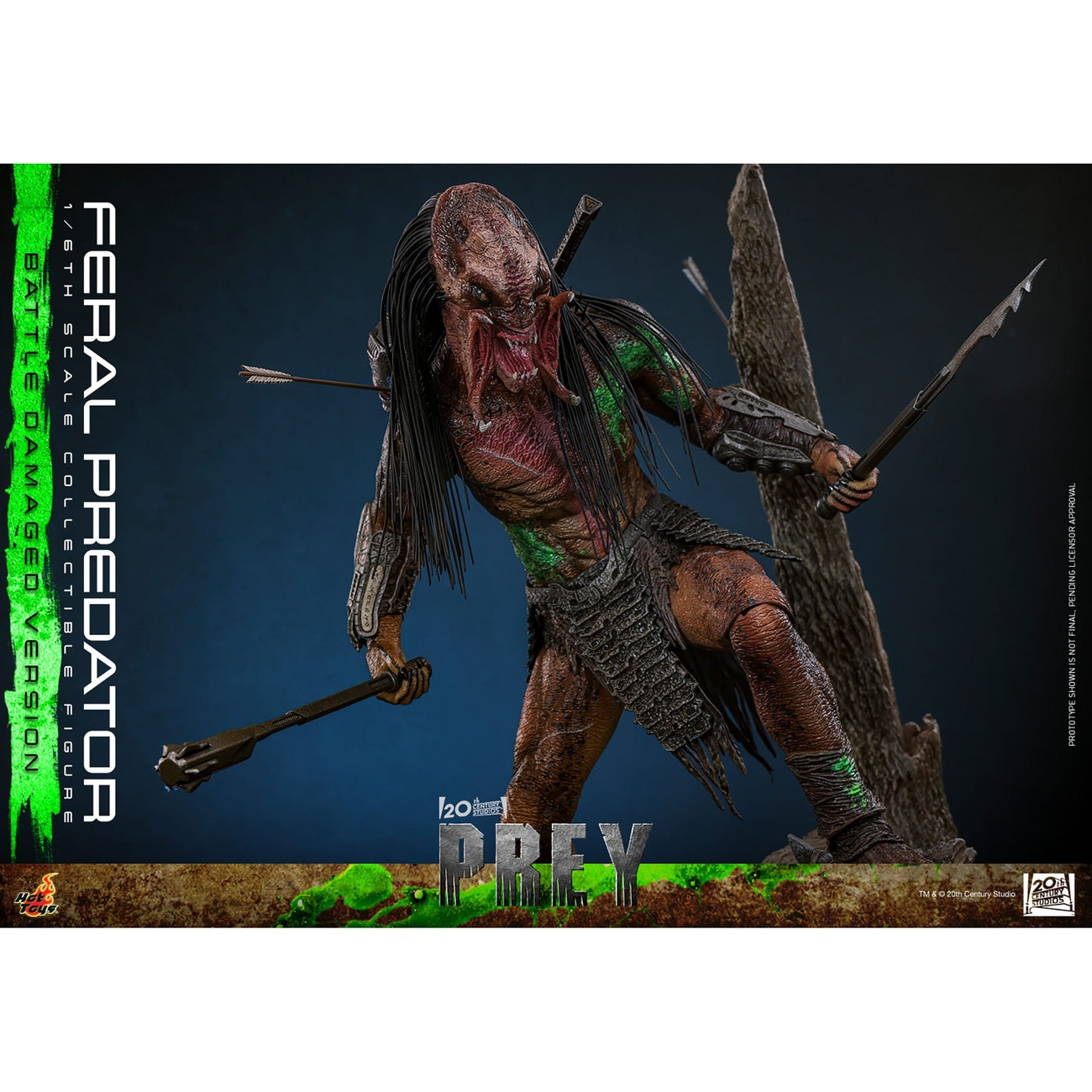 Product image Prey - Feral Predator Action Figure 1:6 Battle Damaged Version