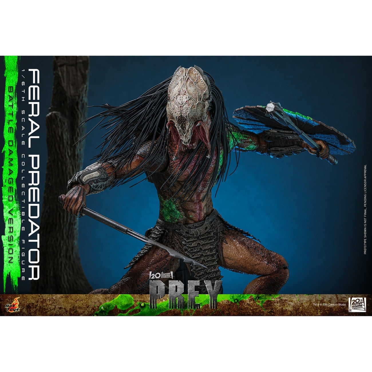 Product image Prey - Feral Predator Action Figure 1:6 Battle Damaged Version