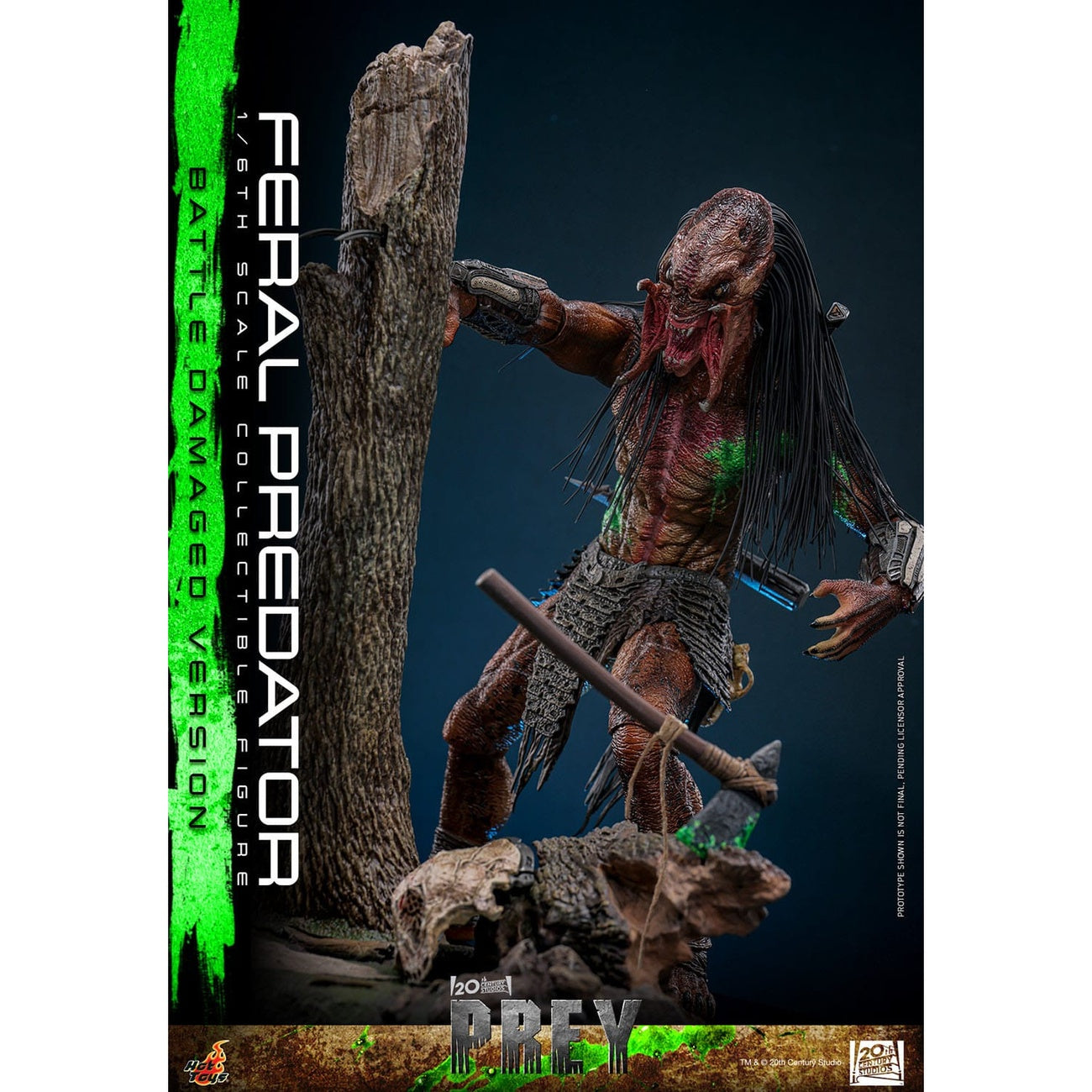 Product image Prey - Feral Predator Action Figure 1:6 Battle Damaged Version