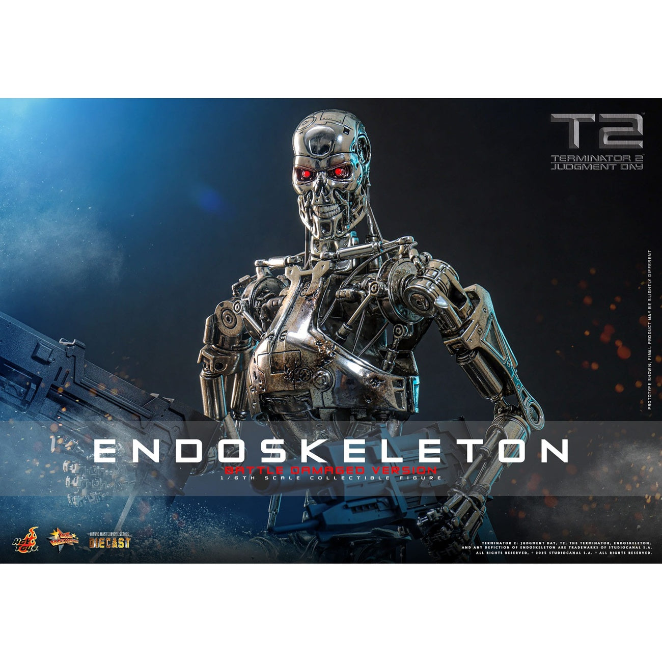 Product image Terminator – Endoskeleton Masterpiece Action Figure 1:6 Battle Damaged Version