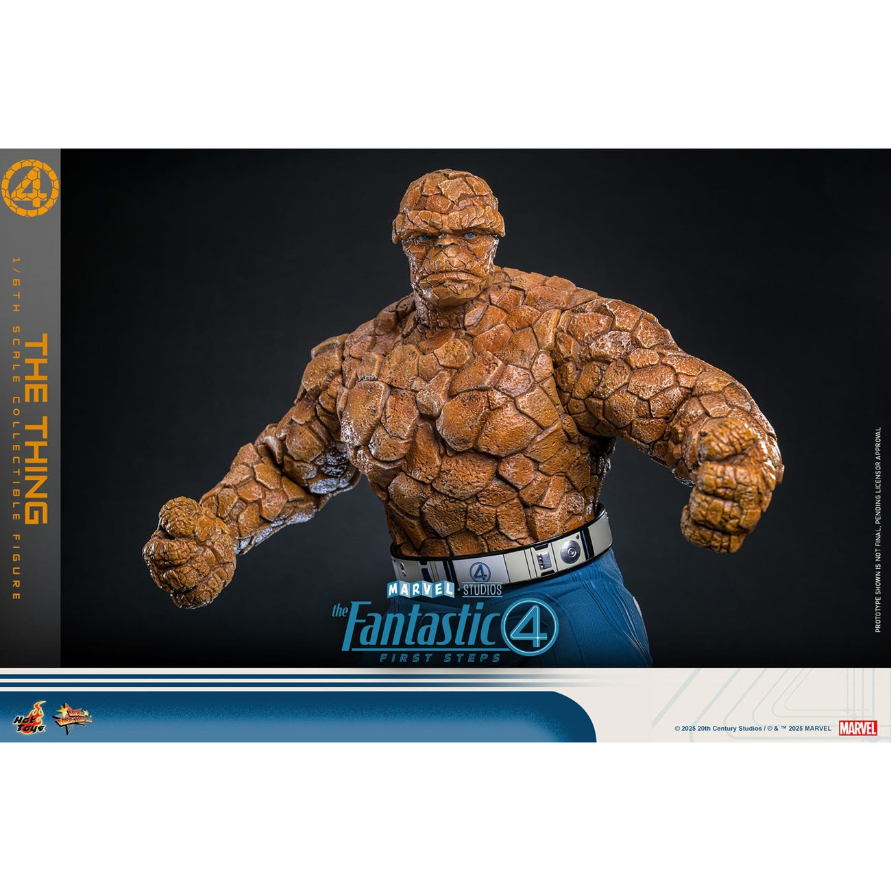 Product image The Fantastic Four: First Steps - The Thing Masterpiece 1:6 Action Figure
