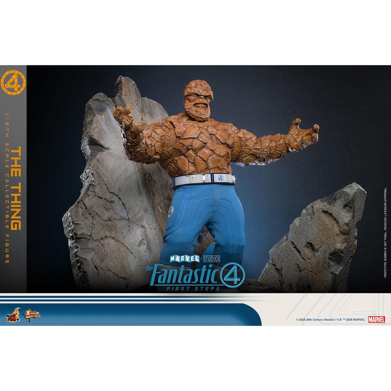 Product image The Fantastic Four: First Steps - The Thing Masterpiece 1:6 Action Figure