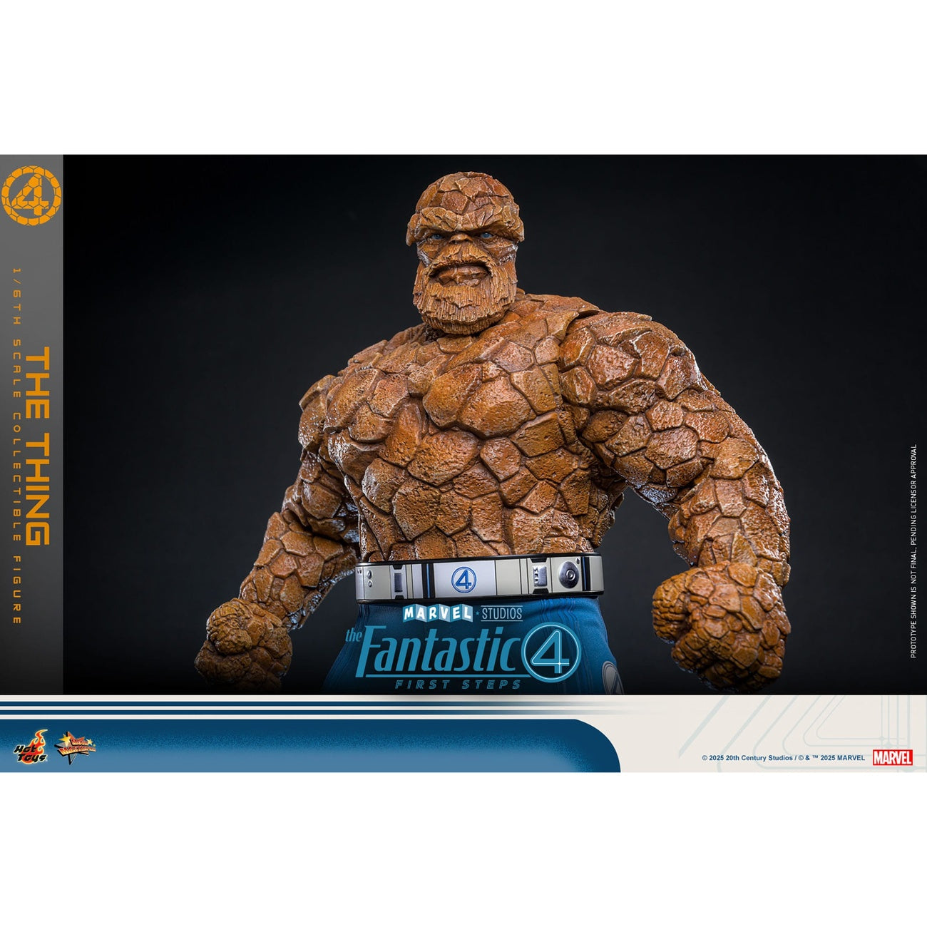 Product image The Fantastic Four: First Steps - The Thing Masterpiece 1:6 Action Figure