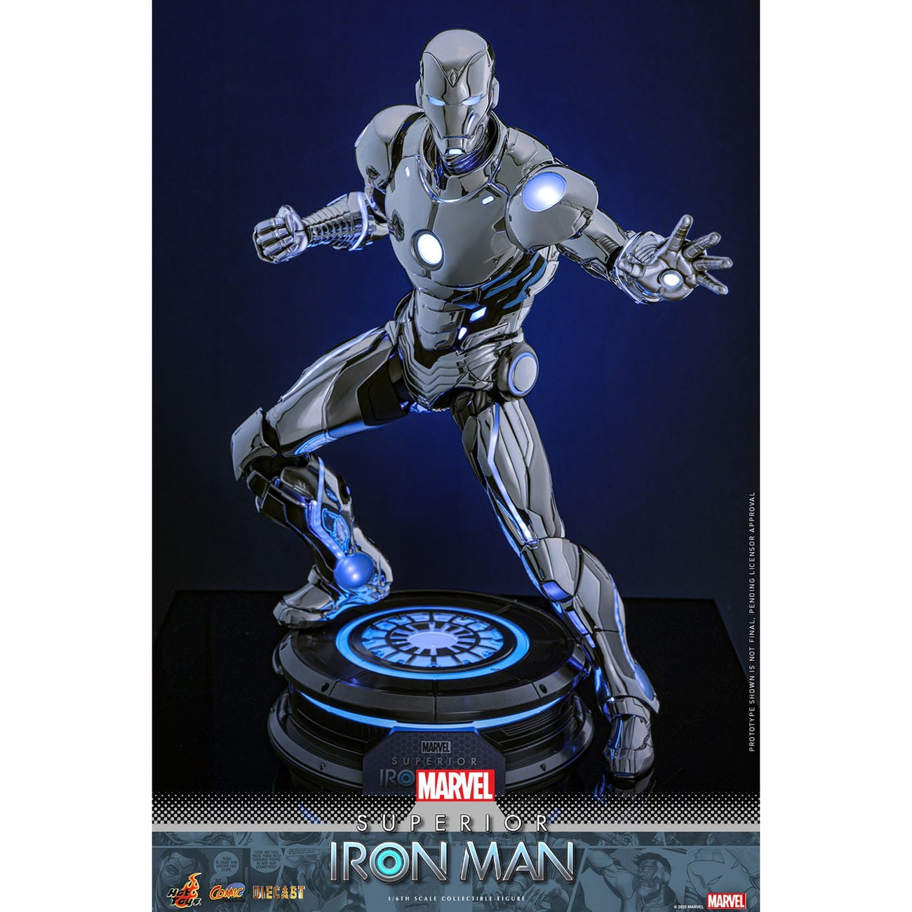 Product image Marvel Comic - Superior Iron Man Masterpiece 1:6 Action Figure