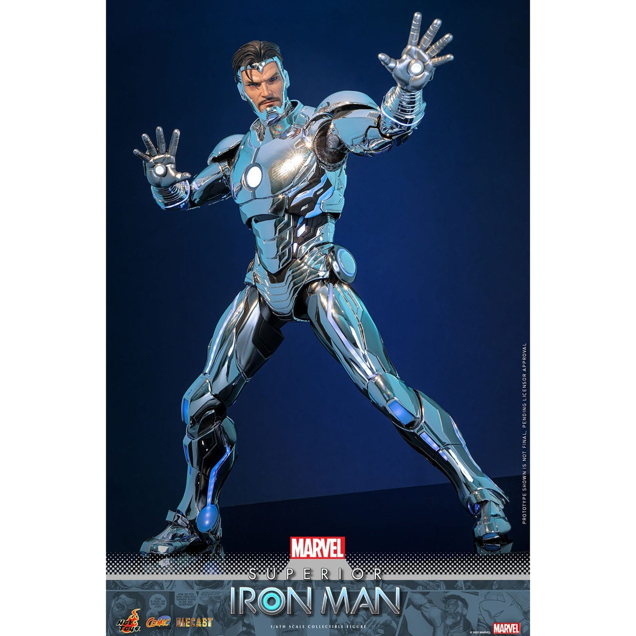 Product image Marvel Comic - Superior Iron Man Masterpiece 1:6 Action Figure