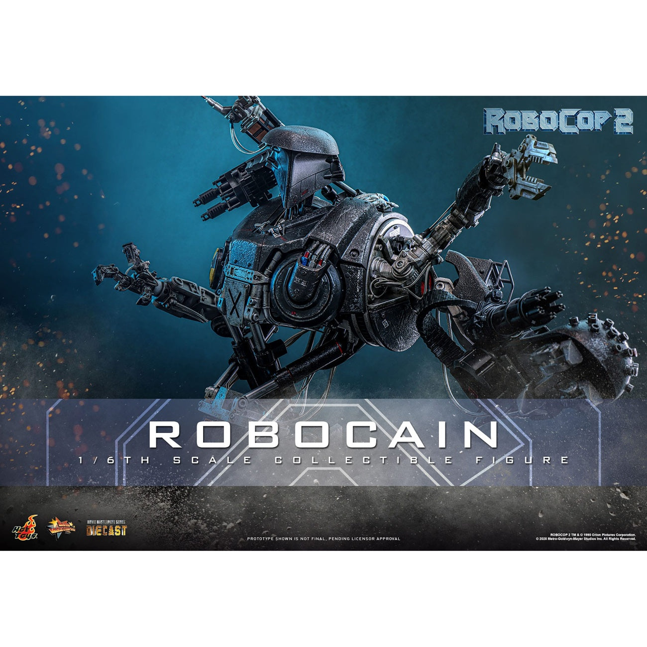 Product image RoboCop 2 - RoboCain Masterpiece 1:6 Scale Action Figure
