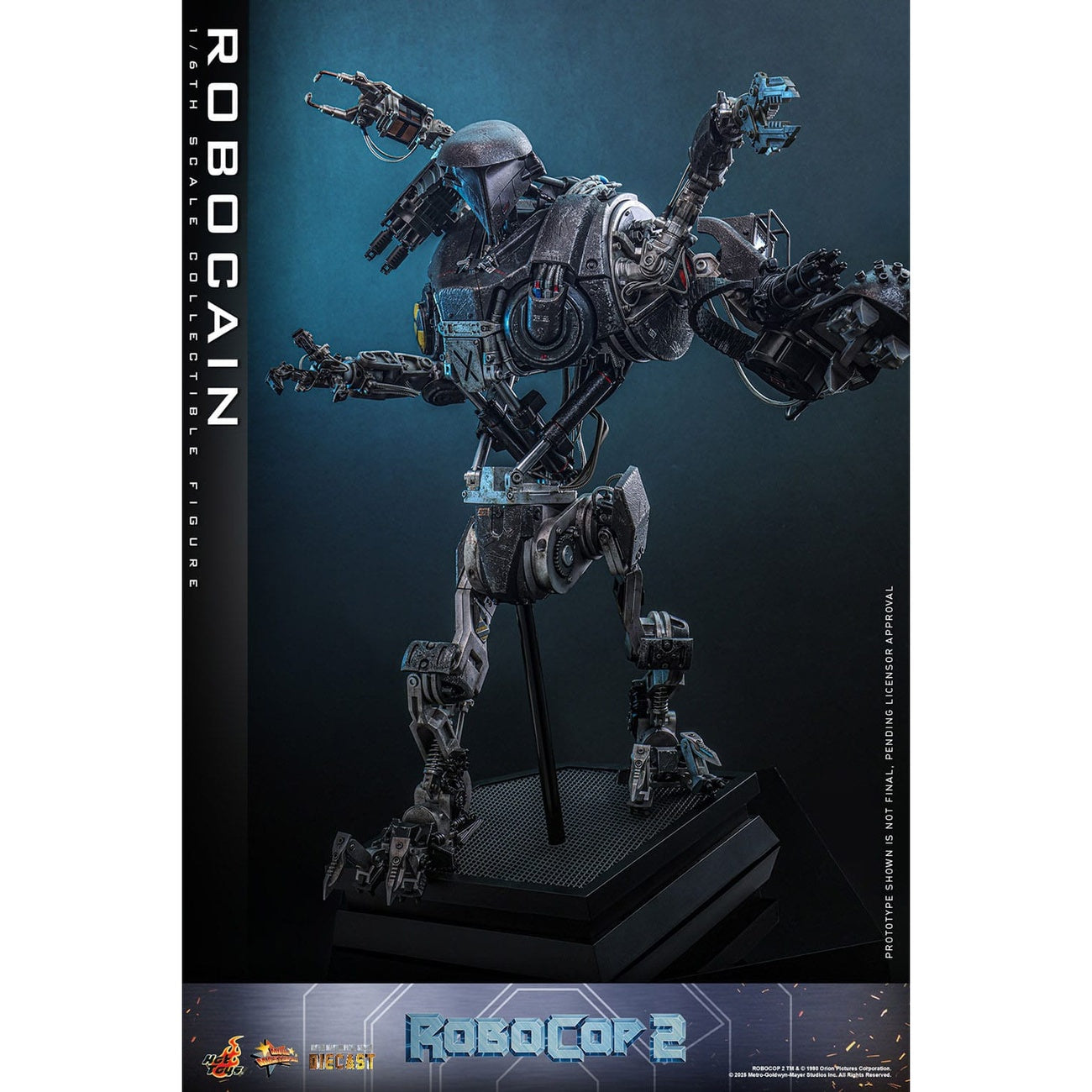 Product image RoboCop 2 - RoboCain Masterpiece 1:6 Scale Action Figure