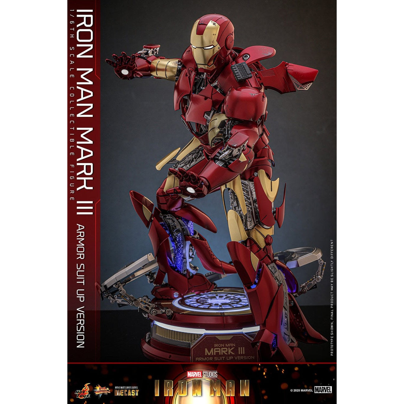 Product image Iron Man Mark III (Armor Suit Up Version) Masterpiece 1:6 Action Figure - Iron Man