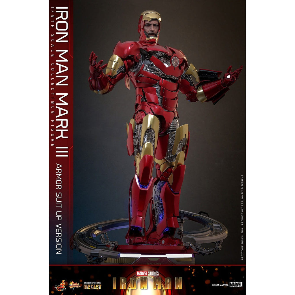 Product image Iron Man Mark III (Armor Suit Up Version) Masterpiece 1:6 Action Figure - Iron Man