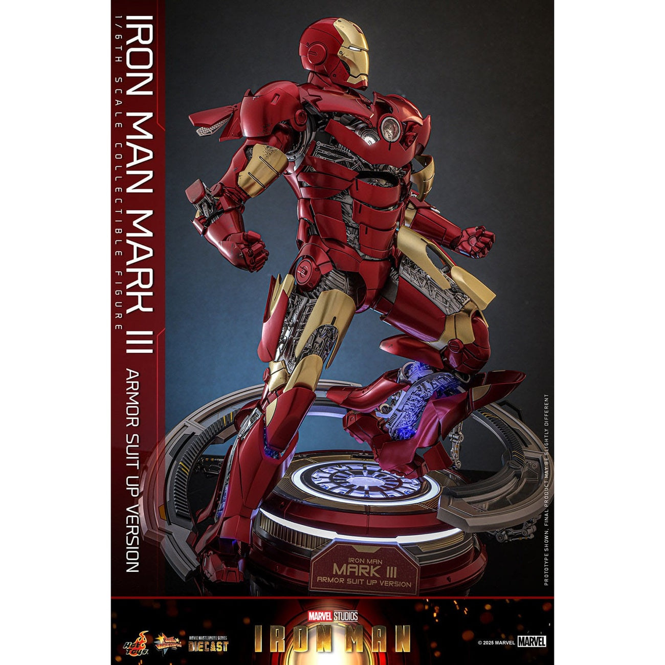Product image Iron Man Mark III (Armor Suit Up Version) Masterpiece 1:6 Action Figure - Iron Man