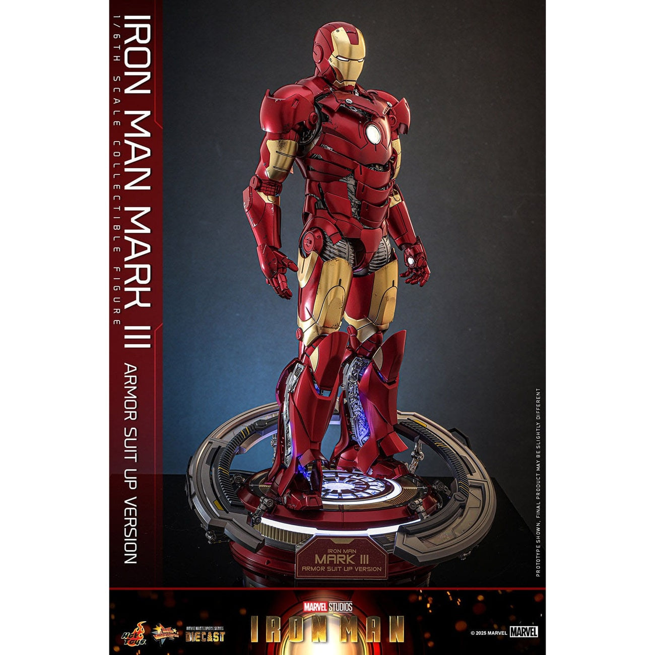 Product image Iron Man Mark III (Armor Suit Up Version) Masterpiece 1:6 Action Figure - Iron Man