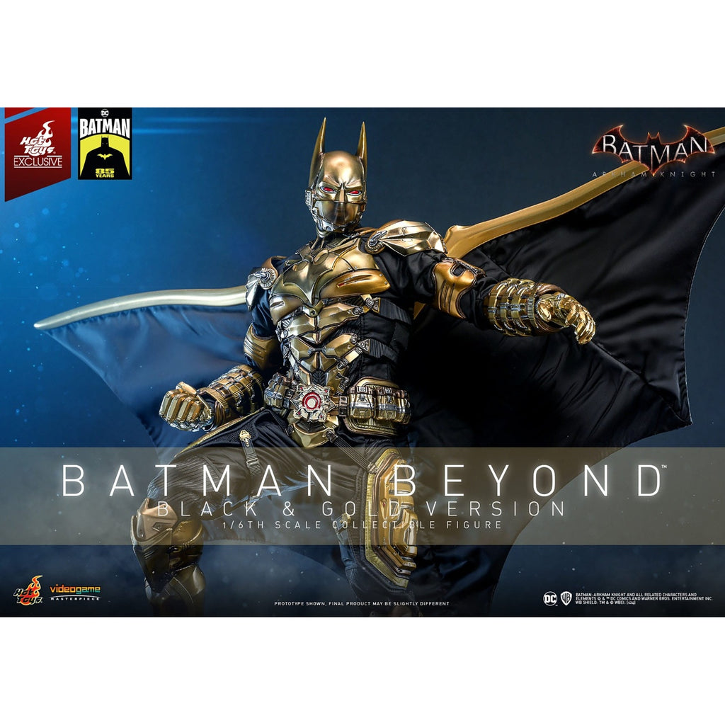 Product image Batman: Arkham Knight - Batman Beyond Masterpiece 1:6 Action Figure Black & Gold Version