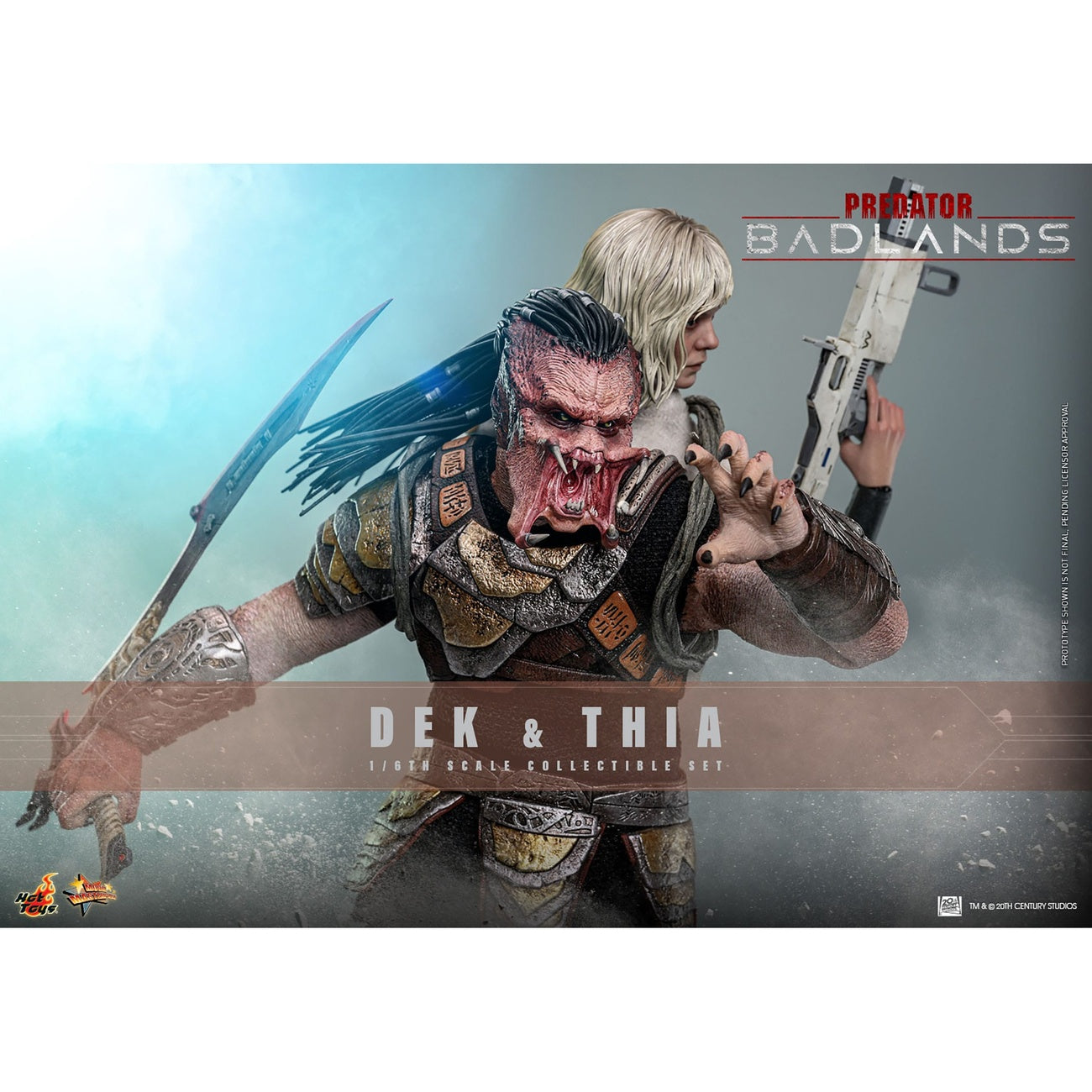 Product image Predator: Badlands – Dek & Thia Masterpiece 1:6 Scale Action Figure