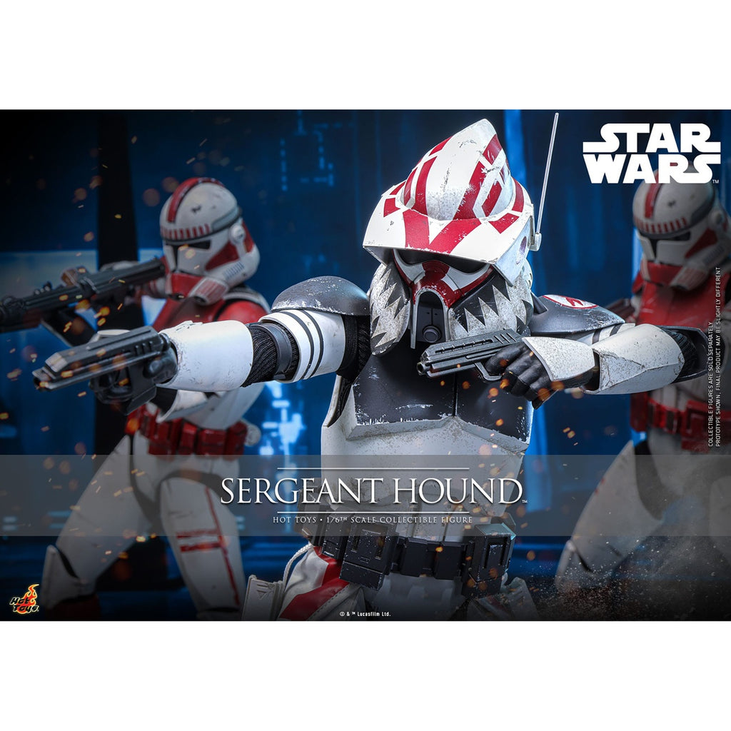 Product image Star Wars: The Clone Wars - Sergeant Hound 1:6 Scale Action Figure