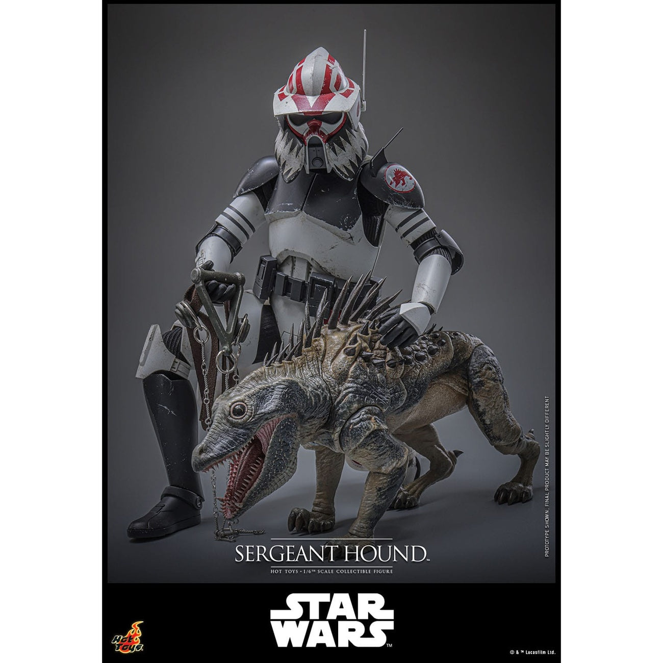 Product image Star Wars: The Clone Wars - Sergeant Hound 1:6 Scale Action Figure