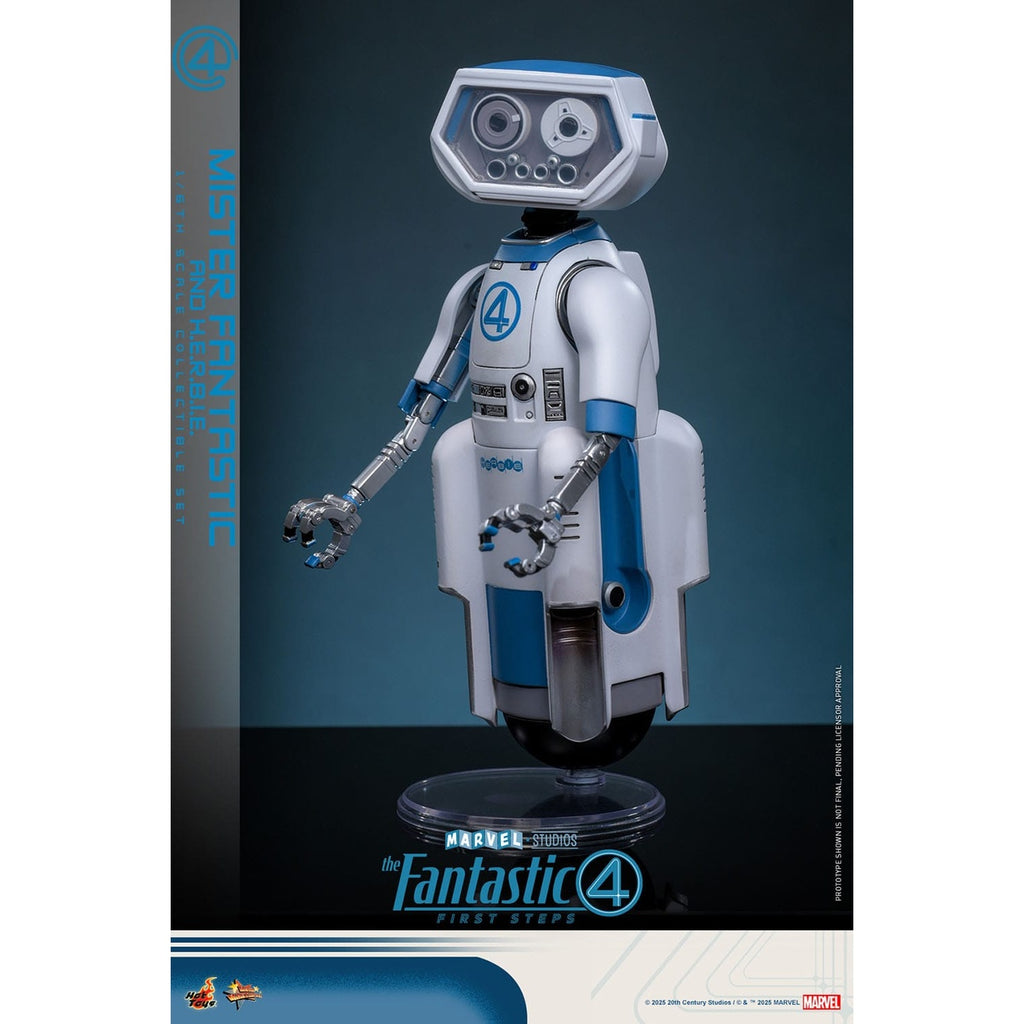 Product image The Fantastic Four - Mister Fantastic & H.E.R.B.I.E. Masterpiece Action Figure Set 1:6