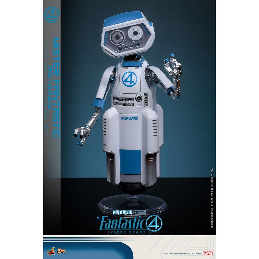 Product image The Fantastic Four - Mister Fantastic & H.E.R.B.I.E. Masterpiece Action Figure Set 1:6
