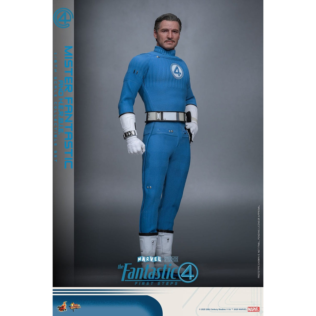 Product image The Fantastic Four - Mister Fantastic & H.E.R.B.I.E. Masterpiece Action Figure Set 1:6