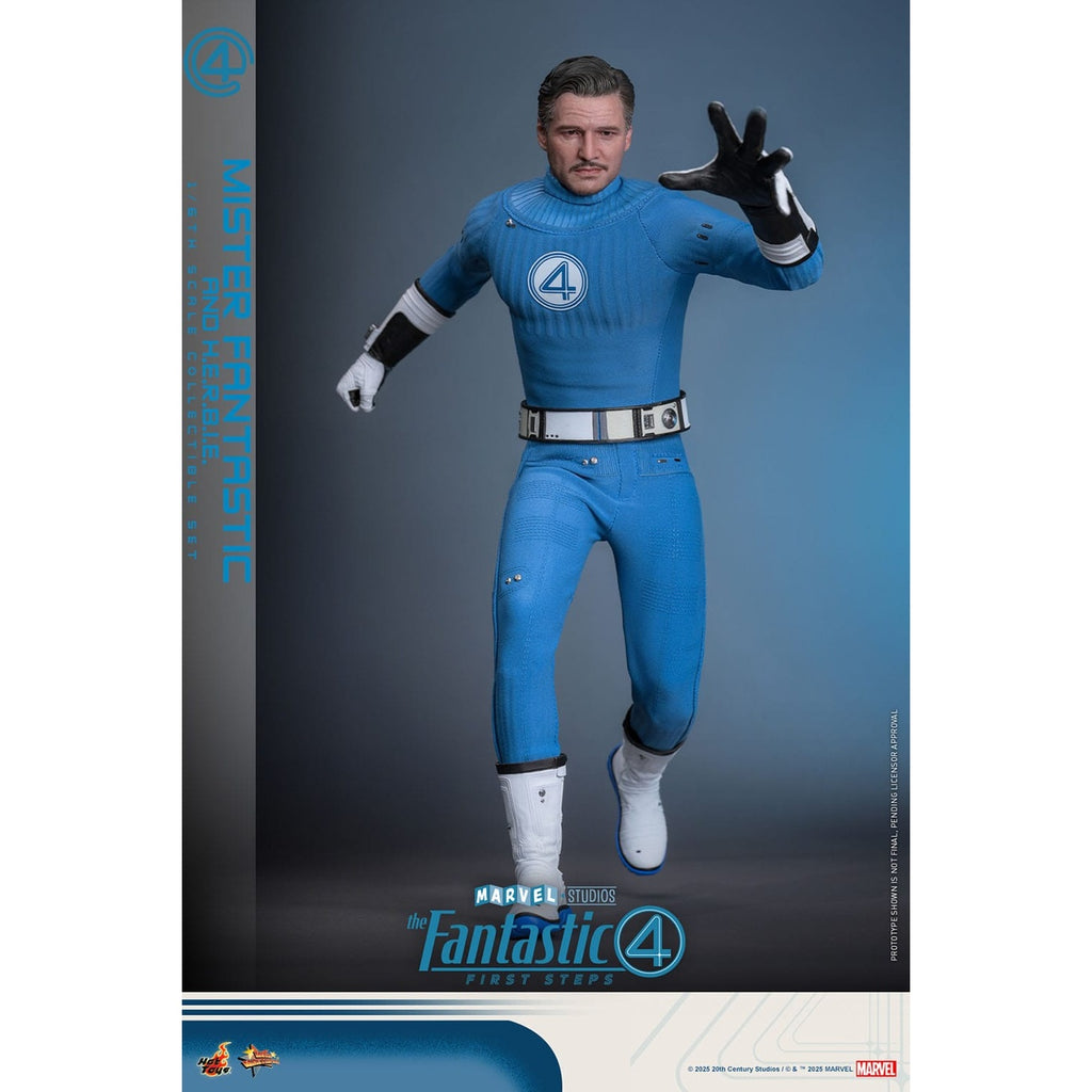 Product image The Fantastic Four - Mister Fantastic & H.E.R.B.I.E. Masterpiece Action Figure Set 1:6