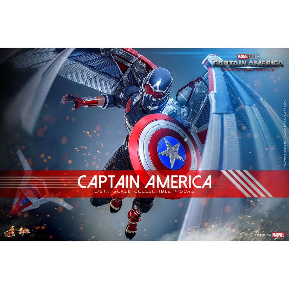 Product image Captain America: Brave New World - Captain America Masterpiece 1:6 Action Figure